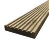 Vuren vlonderplank 28x145 mm - groen geïmpregneerd